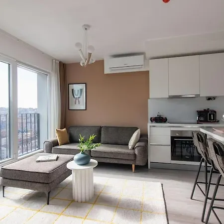 New & Chic 2 Bedroom W Gym And Shuttle #116 איסטמבול