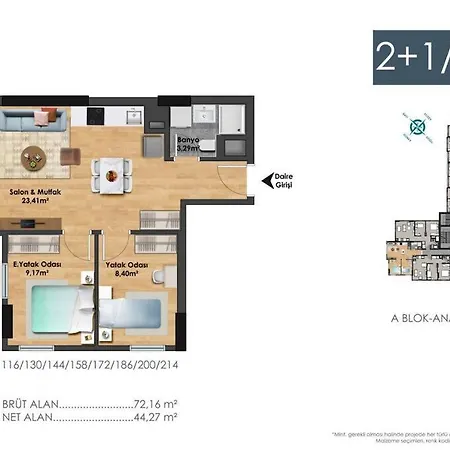 Lejlighed New & Chic 2 Bedroom W Gym And Shuttle #116